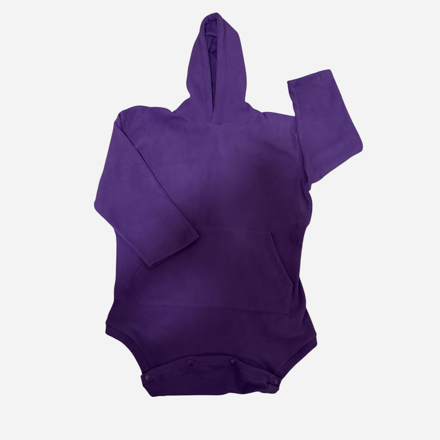 **Imperfect** Purple Polar Fleece - Warmth Wrangler Onesie