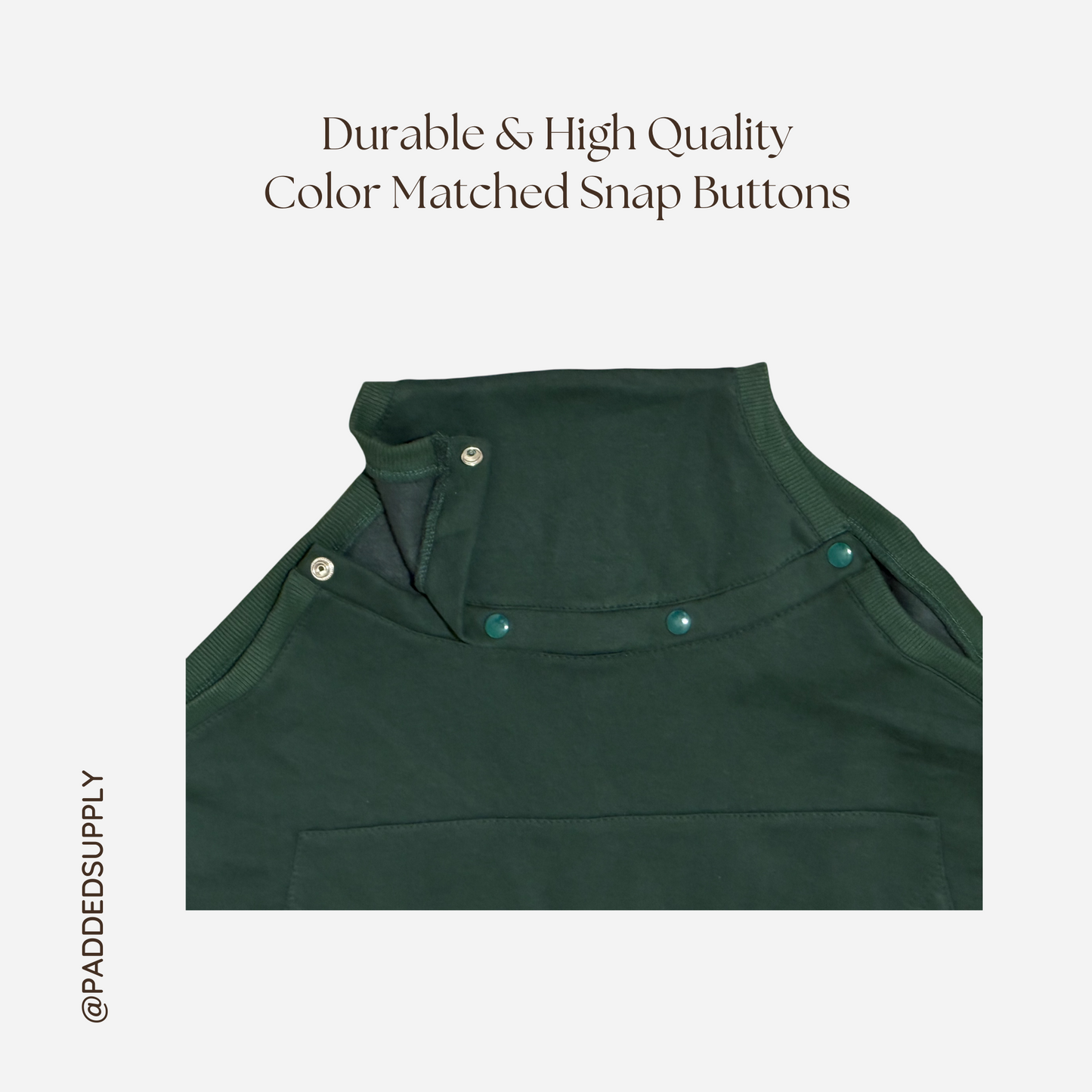 **Imperfect** Green Cotton Fleece - Warmth Wrangler Onesie